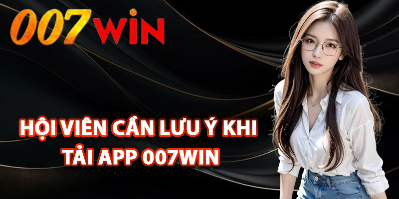 Tải App 007Win – Trải Nghiệm Trọn Vẹn Kho Game Cực Đỉnh 3 Các điều hội viên cần lưu ý khi tải app 007Win